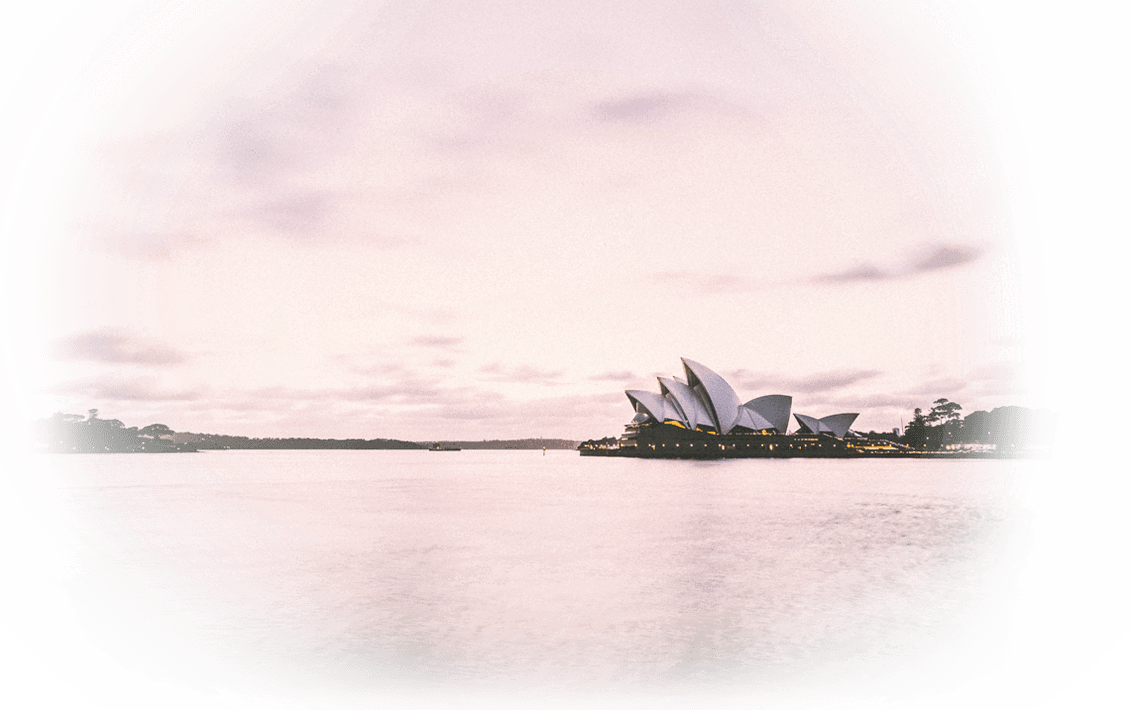 A view of the very beautiful Sydney Opera House in Sydney, NSW, Australia